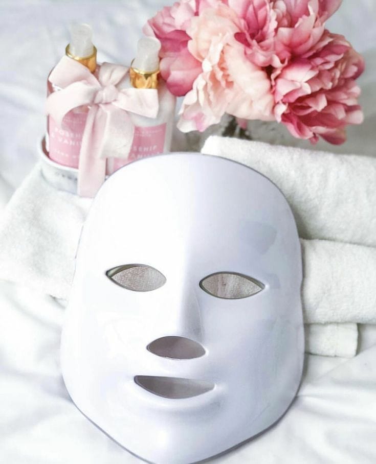 masque LED pour visage